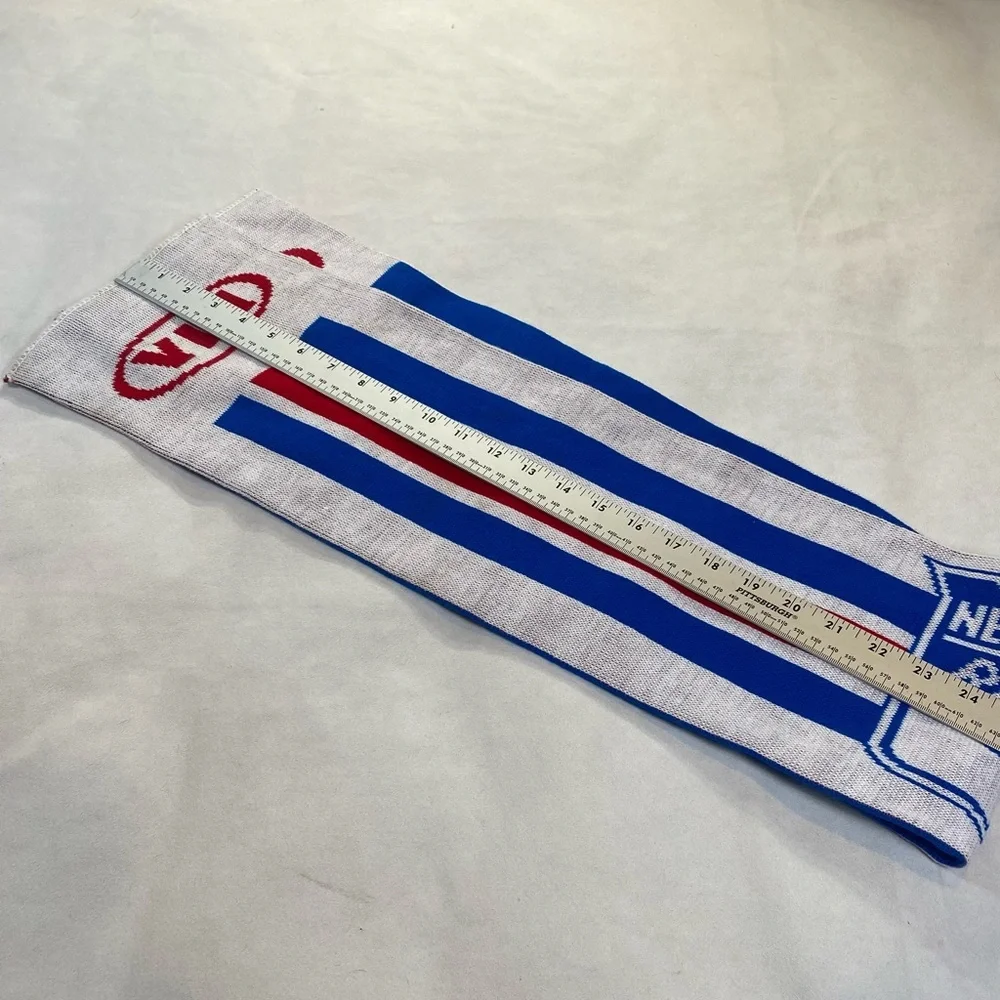 New York Rangers Hockey Team NHL Giveaway Winter Scarf